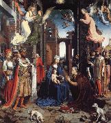 Jan Gossaert Mabuse THe Adoration of the Kings France oil painting artist